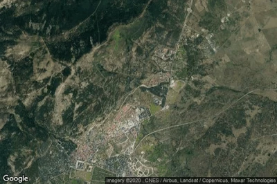 Vue aérienne de San Lorenzo de El Escorial