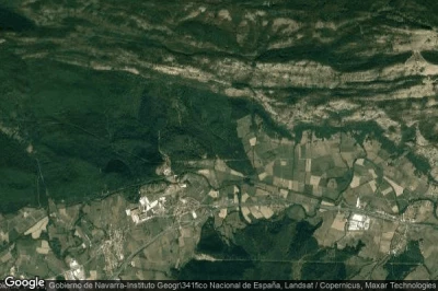 Vue aérienne de Lakuntza