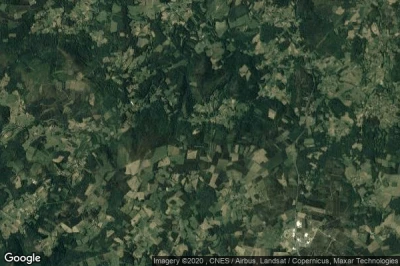 Vue aérienne de Agolada