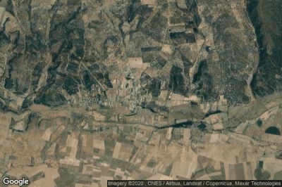 Vue aérienne de Aldearrodrigo