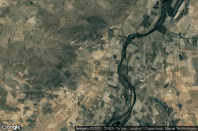 Vue aérienne de Encinas de Arriba