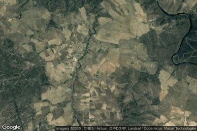 Vue aérienne de Gallegos de Argañán