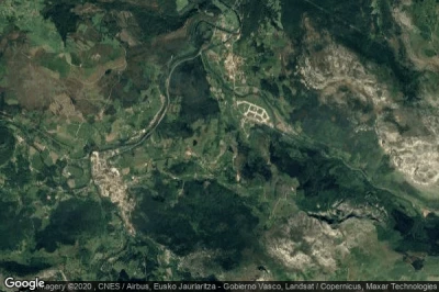 Vue aérienne de Ramales de la Victoria