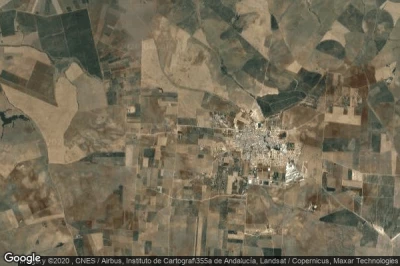 Vue aérienne de Cañada Rosal