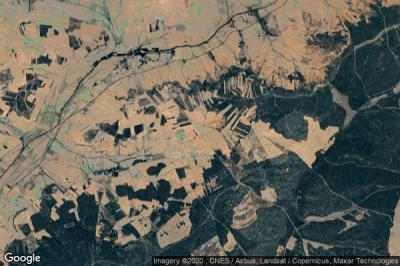 Vue aérienne de Fuentepinilla