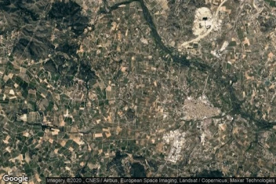 Vue aérienne de Vilamarxant