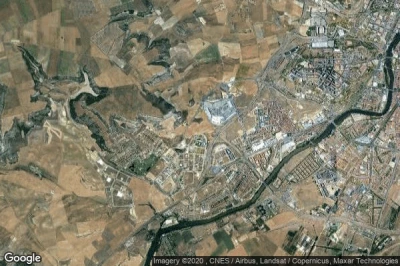 Vue aérienne de Arroyo de la Encomienda