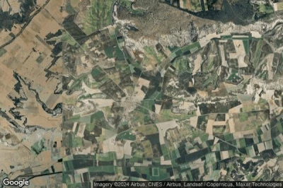 Vue aérienne de Esguevillas de Esgueva