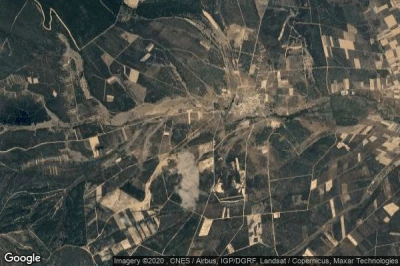 Vue aérienne de Molezuelas de la Carballeda
