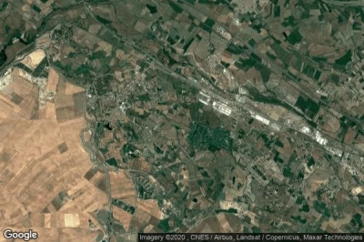 Vue aérienne de Pinseque