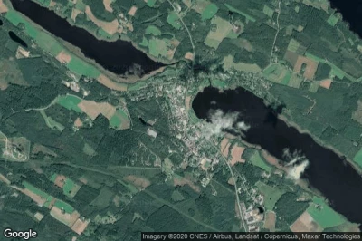 Vue aérienne de Rantasalmi