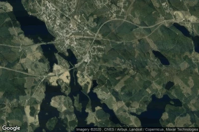 Vue aérienne de Petajavesi