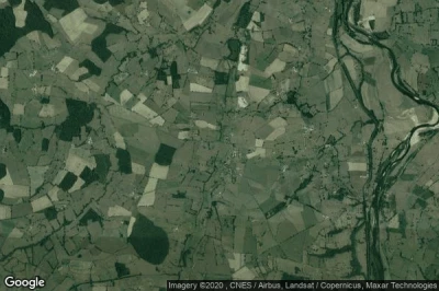 Vue aérienne de Luneau