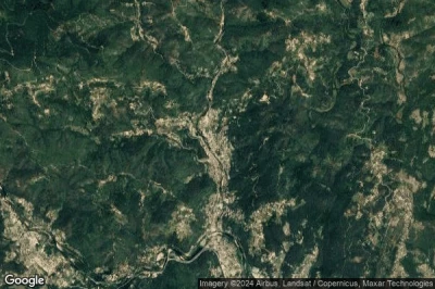 Vue aérienne de Vals-les-Bains