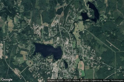 Vue aérienne de Parkano