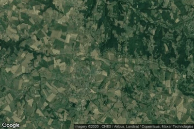 Vue aérienne de Montbazens