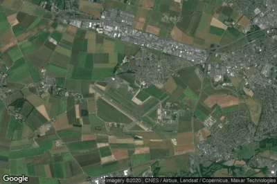 Vue aérienne de Carpiquet