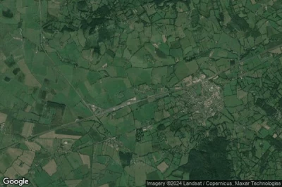 Vue aérienne de Cricqueville-en-Auge