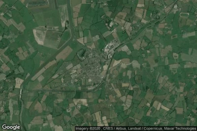 Vue aérienne de Isigny-sur-Mer