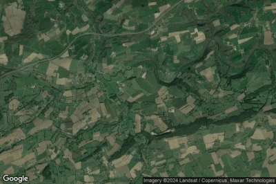 Vue aérienne de Sainte-Marie-Outre-l'Eau
