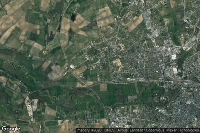 Vue aérienne de Saint-Doulchard