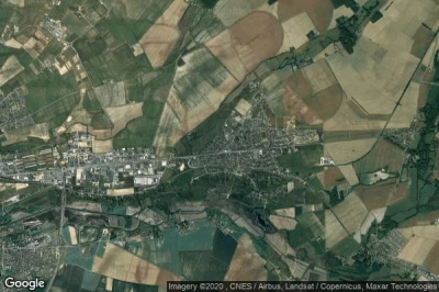 Vue aérienne de Saint-Germain-du-Puy