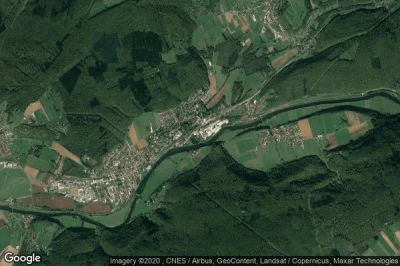 Vue aérienne de Novillars