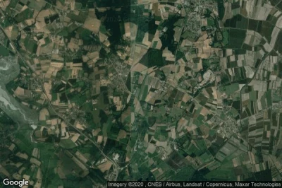 Vue aérienne de Saint-Père