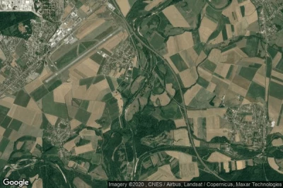 Vue aérienne de Gevry