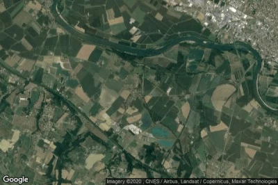 Vue aérienne de Gaujac
