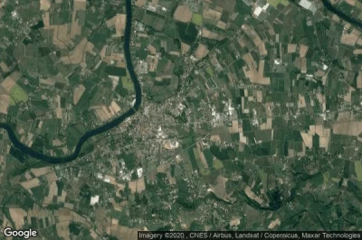 Vue aérienne de Sainte-Livrade-sur-Lot