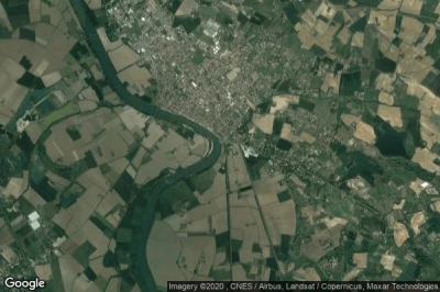 Vue aérienne de Tonneins