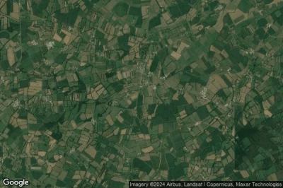 Vue aérienne de Orglandes