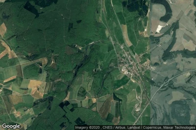 Vue aérienne de Rolampont