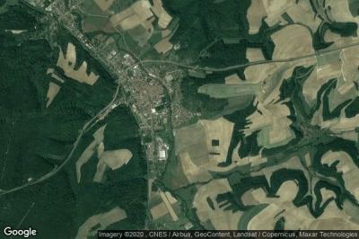 Vue aérienne de Ligny-en-Barrois