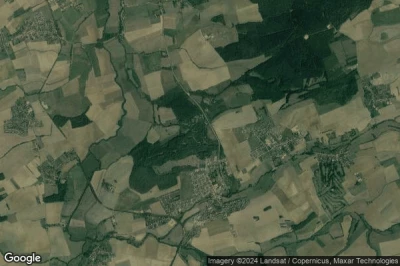 Vue aérienne de Verny