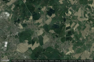 Vue aérienne de Thumeries