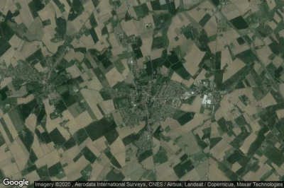 Vue aérienne de Wormhout