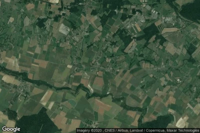 Vue aérienne de Saint-Aubin-en-Bray