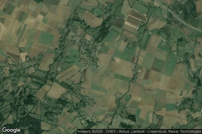 Vue aérienne de Mortrée