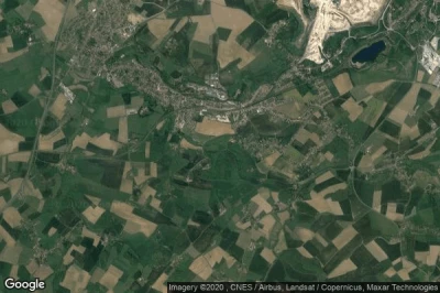 Vue aérienne de Rinxent