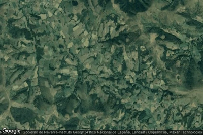 Vue aérienne de Suhescun