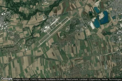 Vue aérienne de Entzheim