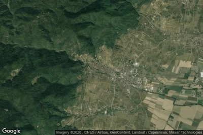 Vue aérienne de Ribeauvillé