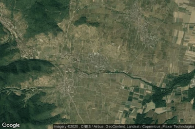 Vue aérienne de Sigolsheim