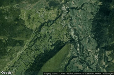 Vue aérienne de Lescheraines