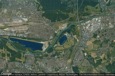 Vue aérienne de Vaires-sur-Marne