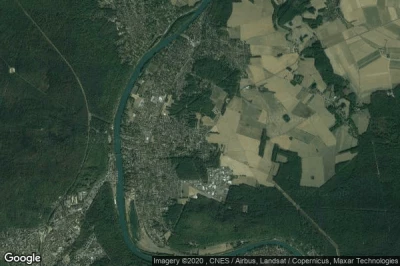 Vue aérienne de Vulaines-sur-Seine