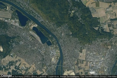 Vue aérienne de Triel-sur-Seine