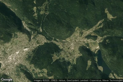 Vue aérienne de Xonrupt-Longemer